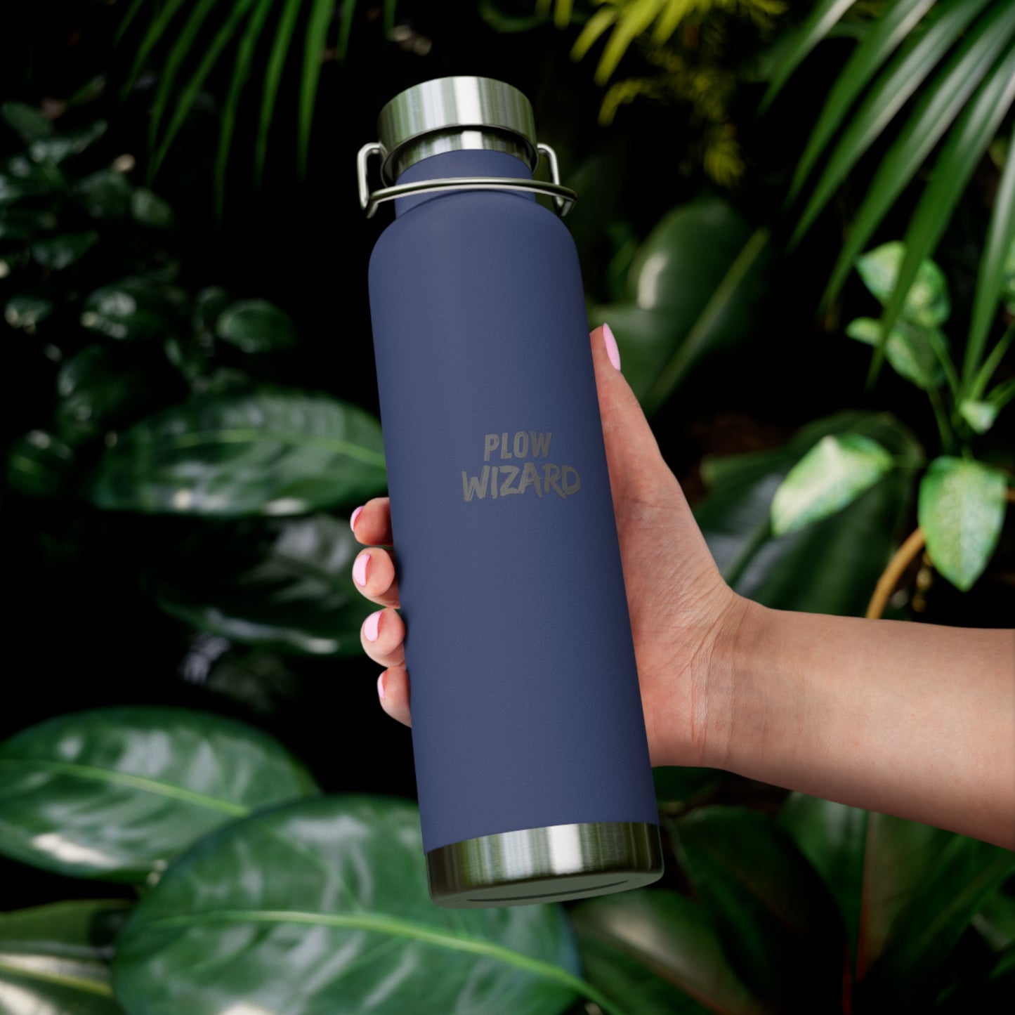Plow Wizard Vacuum Insulated Travel Drink Bottle 22 oz.