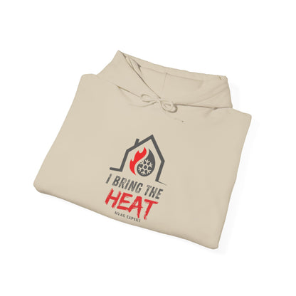 I BRING THE HEAT...HVAC Expert-Unisex Heavy Blend™ Hooded Sweatshirt