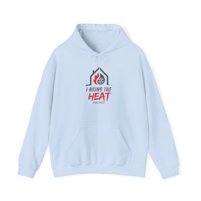 I BRING THE HEAT...HVAC Expert-Unisex Heavy Blend™ Hooded Sweatshirt