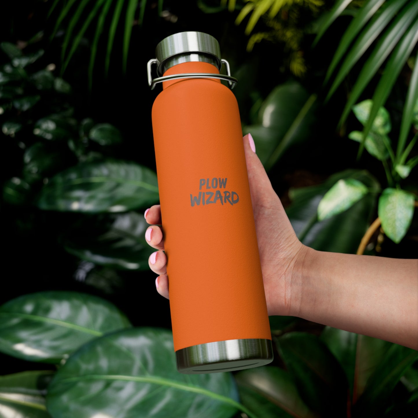 Plow Wizard Vacuum Insulated Travel Drink Bottle 22 oz.