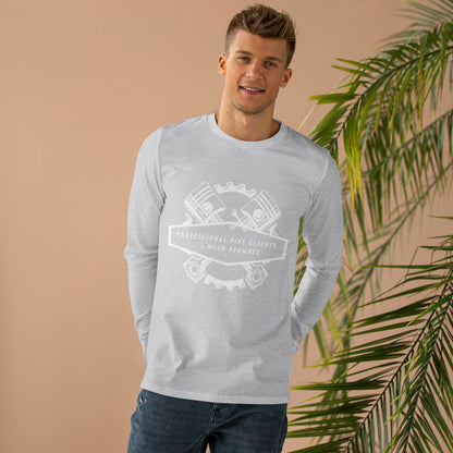 Plumbers...Professional Pipe Cleaner Men’s Base Longsleeve Tee