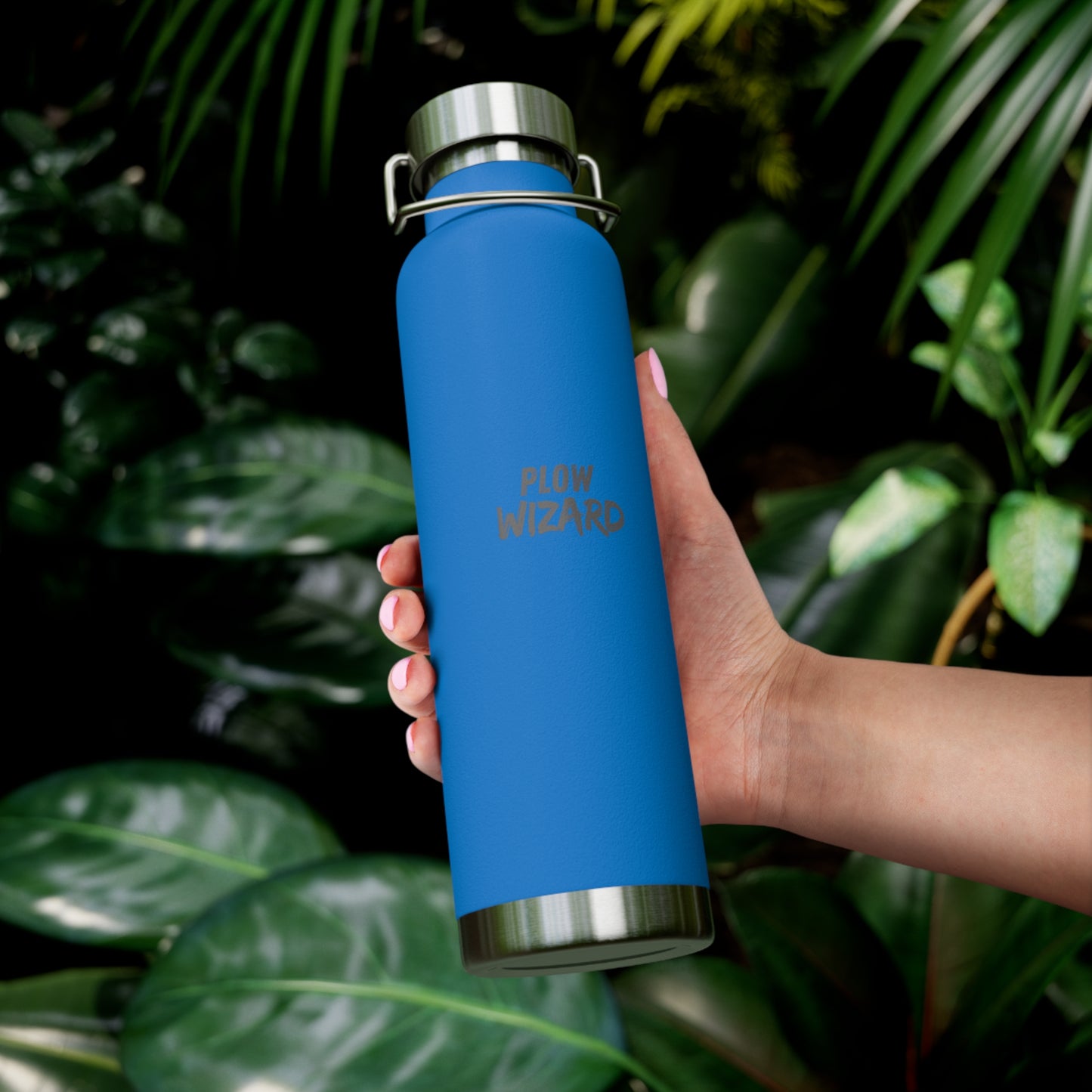 Plow Wizard Vacuum Insulated Travel Drink Bottle 22 oz.