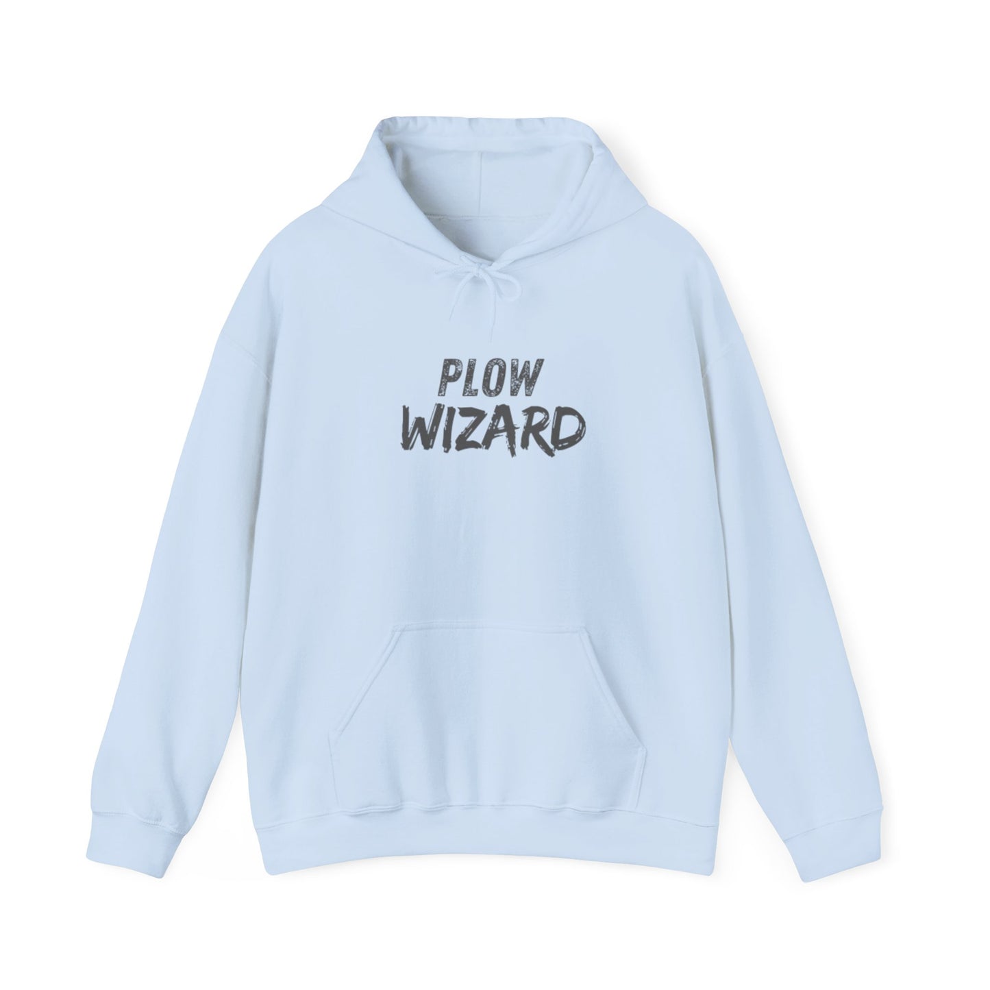 Snow Plower Hooded Sweatshirt - Heavy Blend Cotton/Polyester - Stylish and Warm - Ethically Made