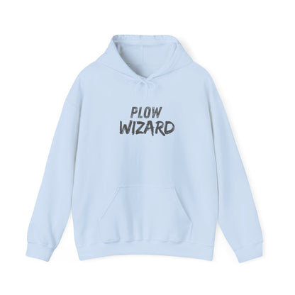 Snow Plower Hooded Sweatshirt - Heavy Blend Cotton/Polyester - Stylish and Warm - Ethically Made