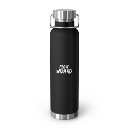 Plow Wizard Vacuum Insulated Travel Drink Bottle 22 oz.