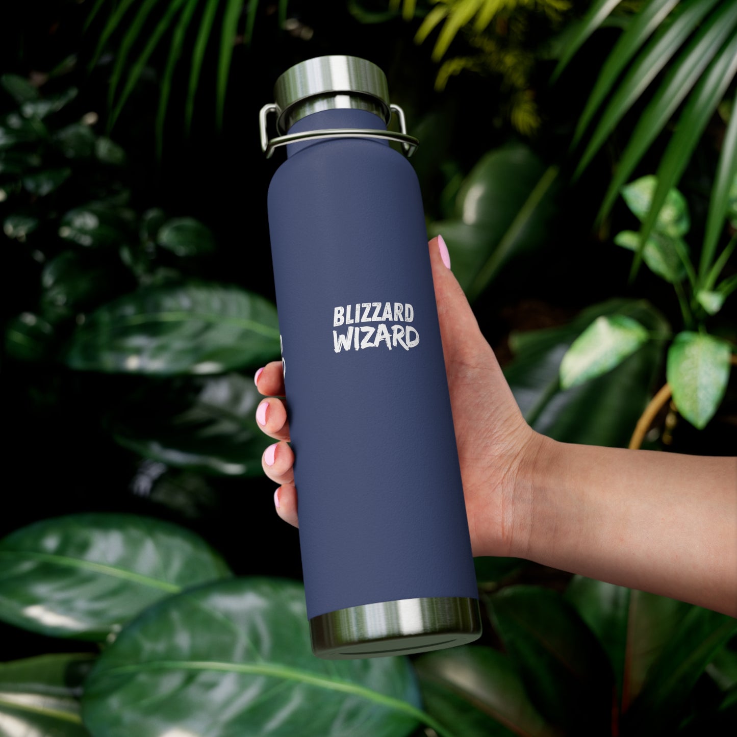 BLIZZARD WIZZARD Snow Plowers Copper Vacuum Insulated Drink Bottle, 22 oz.