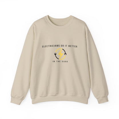 Electricians Do It Better...Unisex Heavy Blend™ Crewneck Sweatshirt