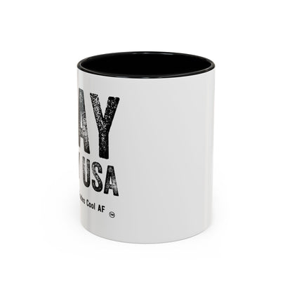 Stay Dirty USA...Keeping the Trades Cool AF Coffee Mug (11, 15oz)