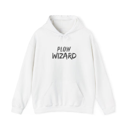 Snow Plower Hooded Sweatshirt - Heavy Blend Cotton/Polyester - Stylish and Warm - Ethically Made