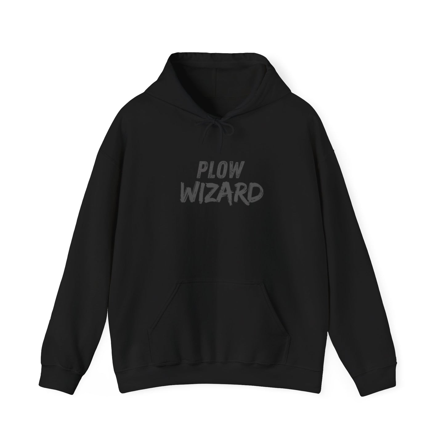 Snow Plower Hooded Sweatshirt - Heavy Blend Cotton/Polyester - Stylish and Warm - Ethically Made