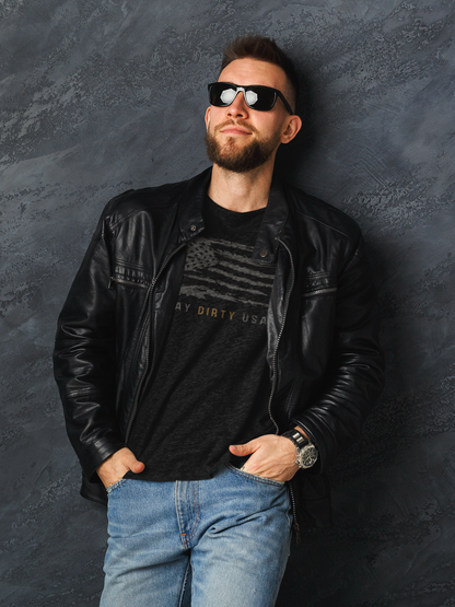 STAY DIRTY USA...Learn a Trade 100% Cotton Unisex Classic Long Sleeve T-Shirt