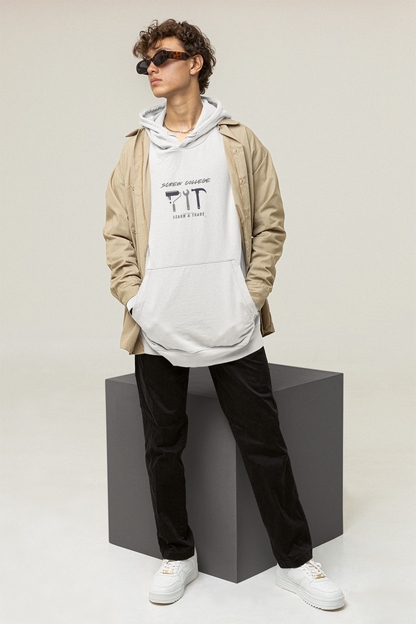 Screw College...Learn a Trade Unisex Heavy Blend™ Hooded Sweatshirt